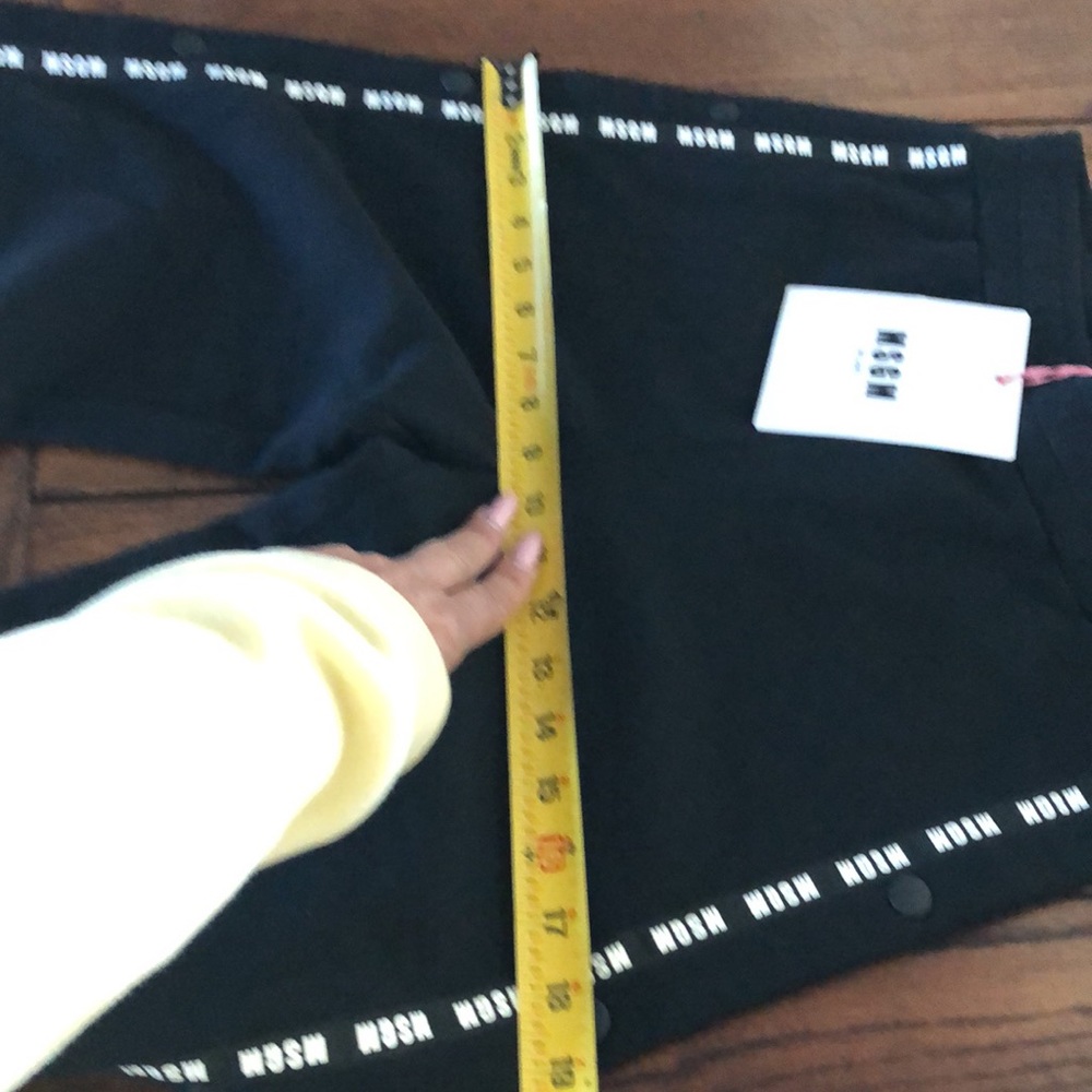 MSGM floral panel wide leg palazzo track pants - Picture 13 of 14